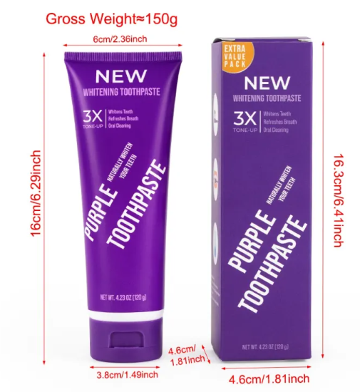 Purple Smile Colour-Correcting Toothpaste
